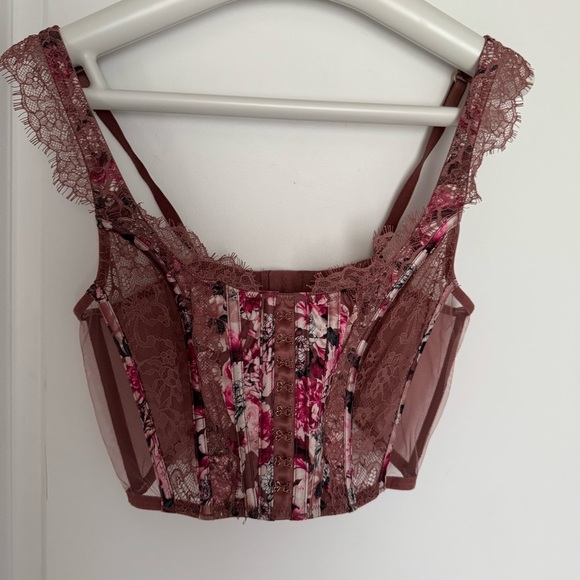 VICTORIAS SECRET DREAM ANGELS UNLINED CORSET BUSTIER BRA TOP size M - Picture 10 of 10